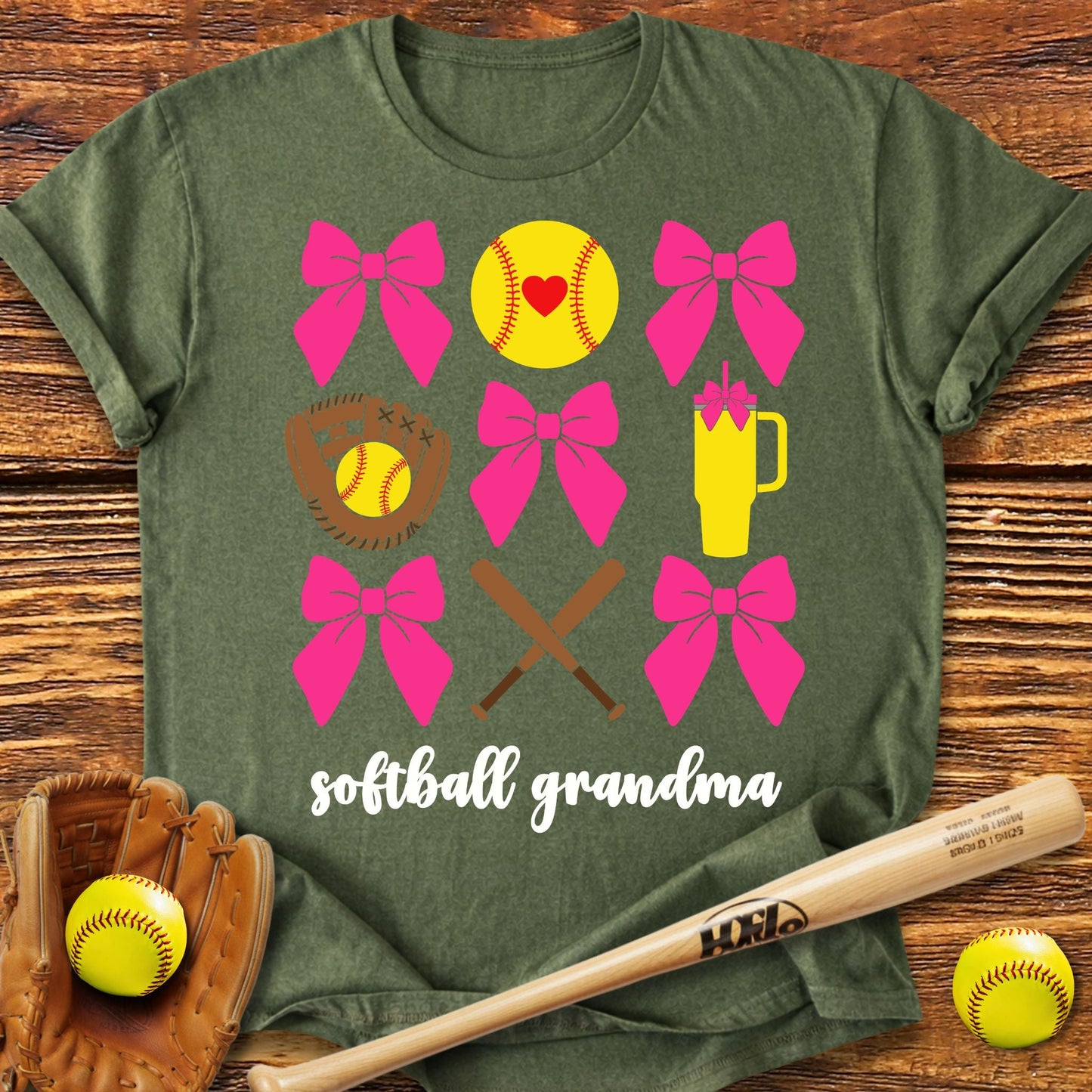 Softball Grandma T-Shirt - HomeRun PrintsT-Shirt