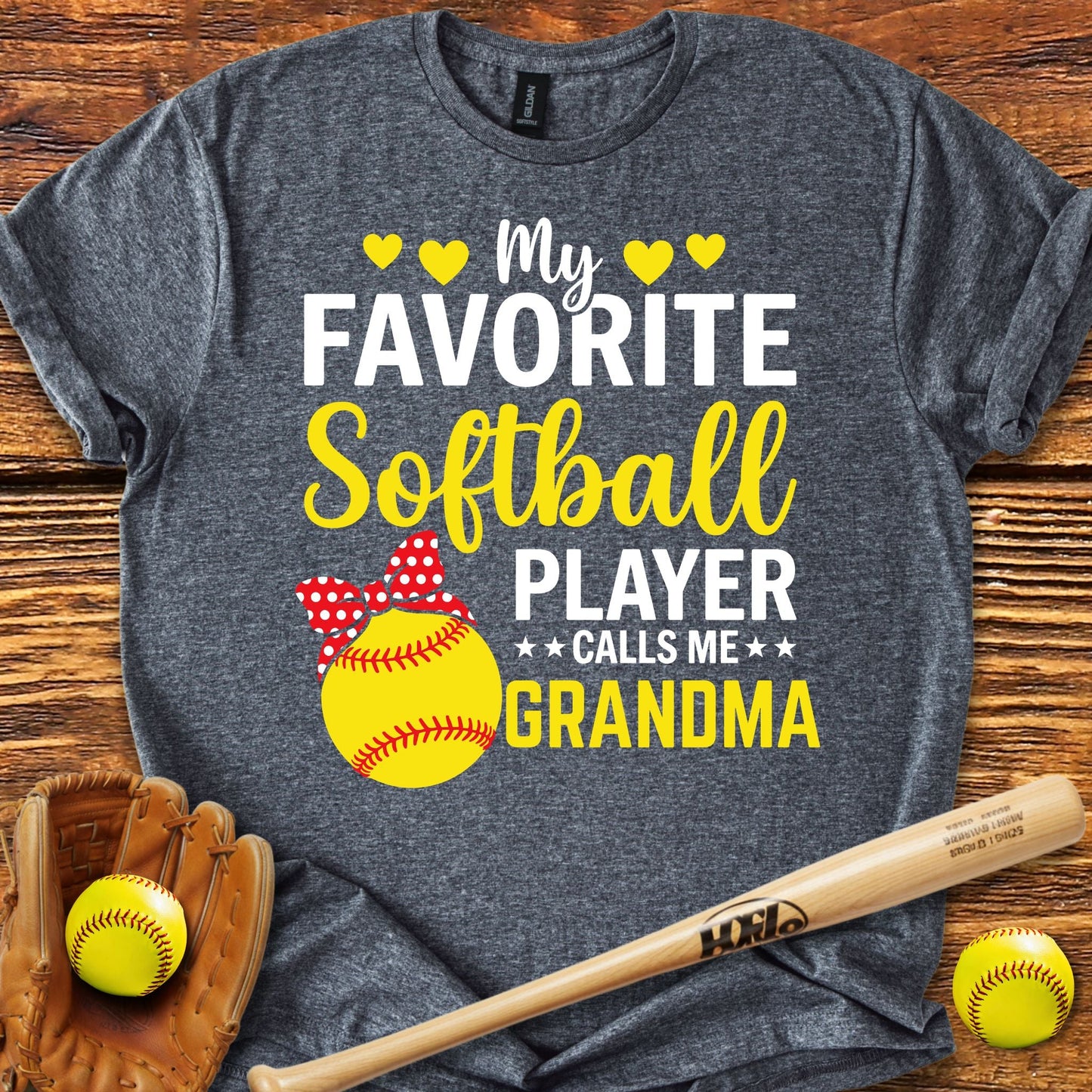 Softball Grandma T-Shirt - HomeRun PrintsT-Shirt