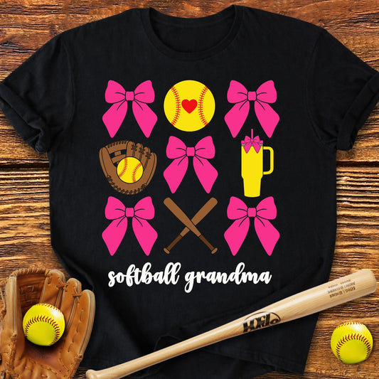 Softball Grandma T-Shirt - HomeRun PrintsT-Shirt