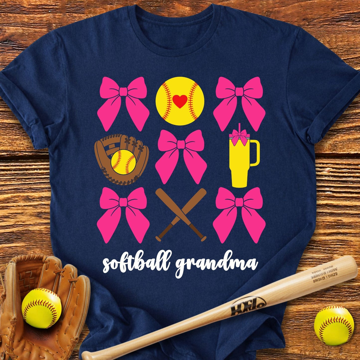 Softball Grandma T-Shirt - HomeRun PrintsT-Shirt