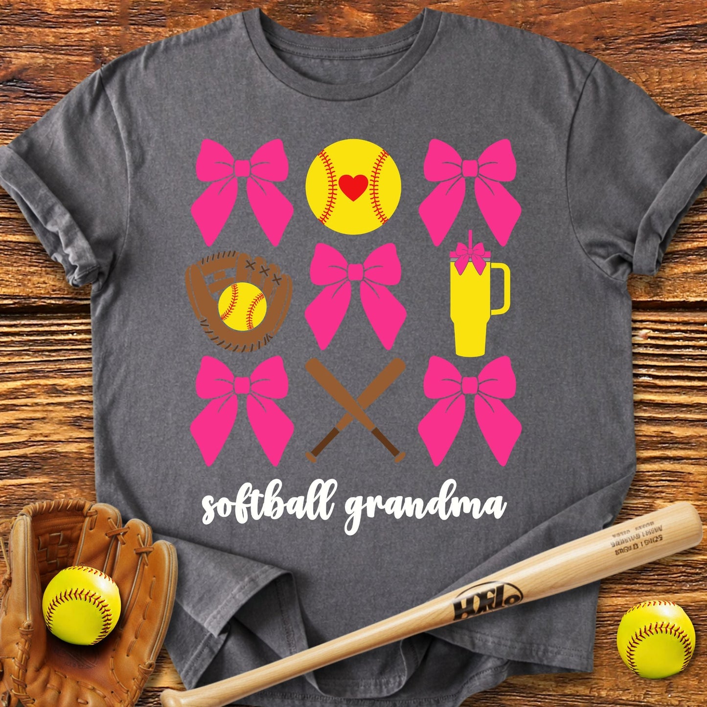 Softball Grandma T-Shirt - HomeRun PrintsT-Shirt
