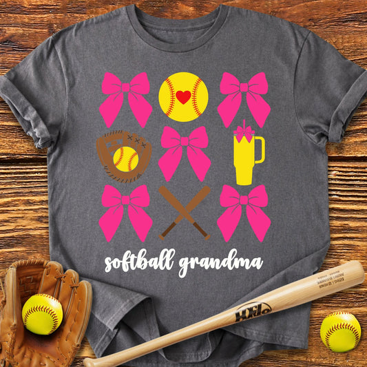 Softball Grandma T-Shirt - HomeRun PrintsT-Shirt
