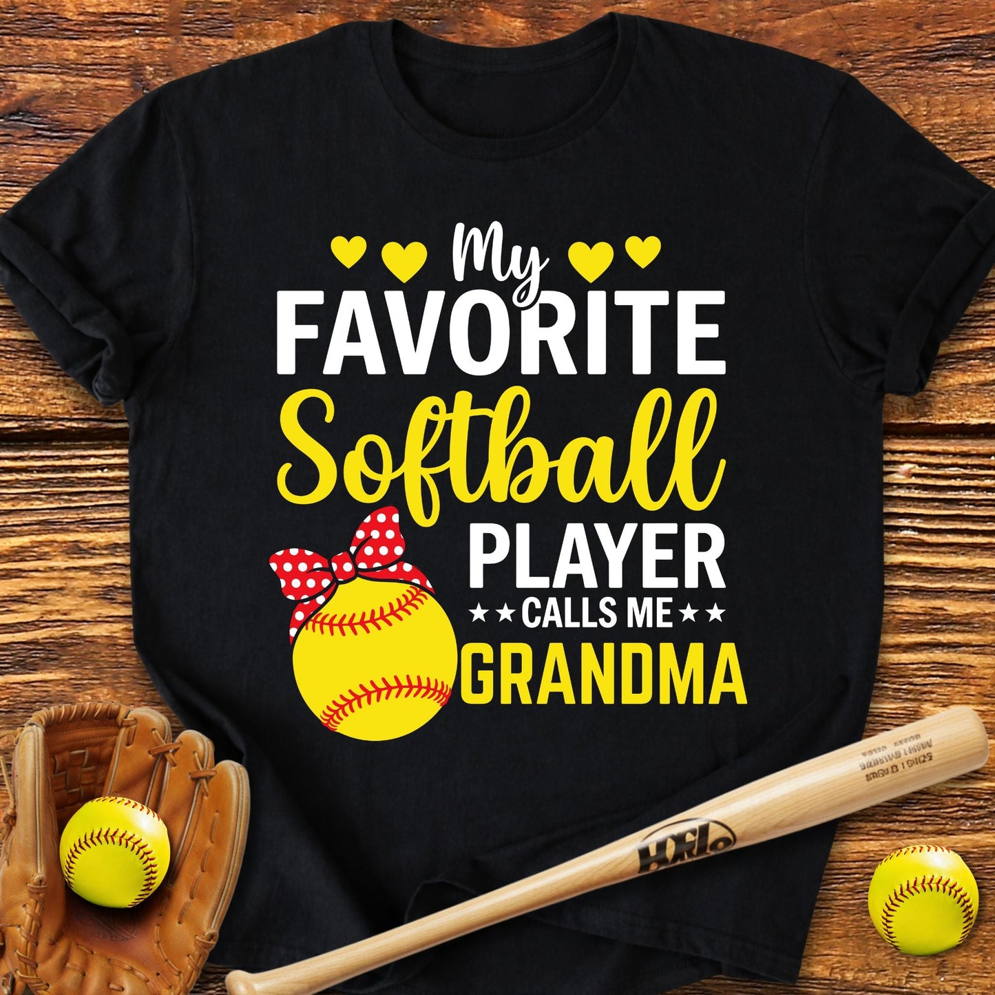 Softball Grandma T-Shirt - HomeRun PrintsT-Shirt