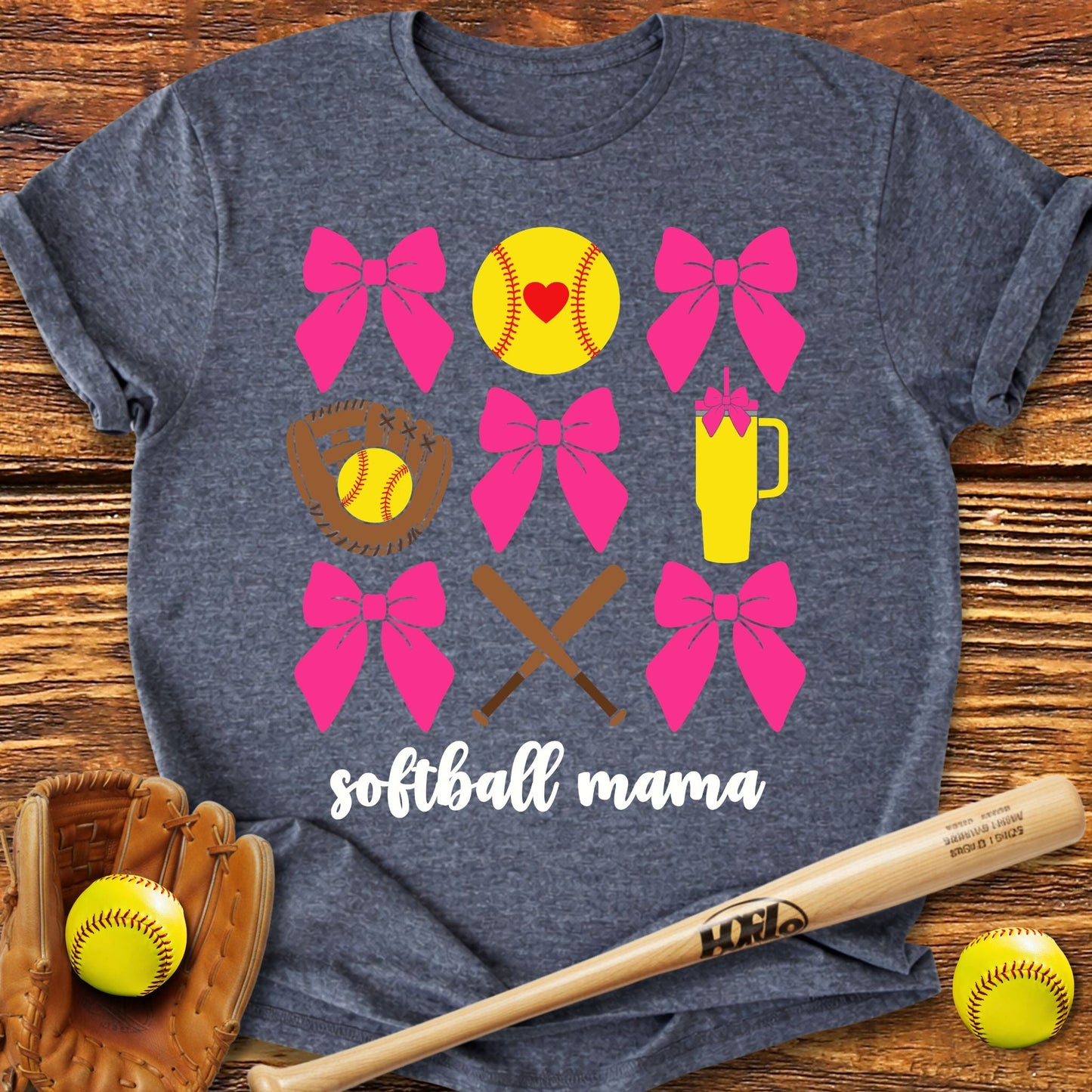 Softball Mama T-Shirt - HomeRun PrintsT-Shirt