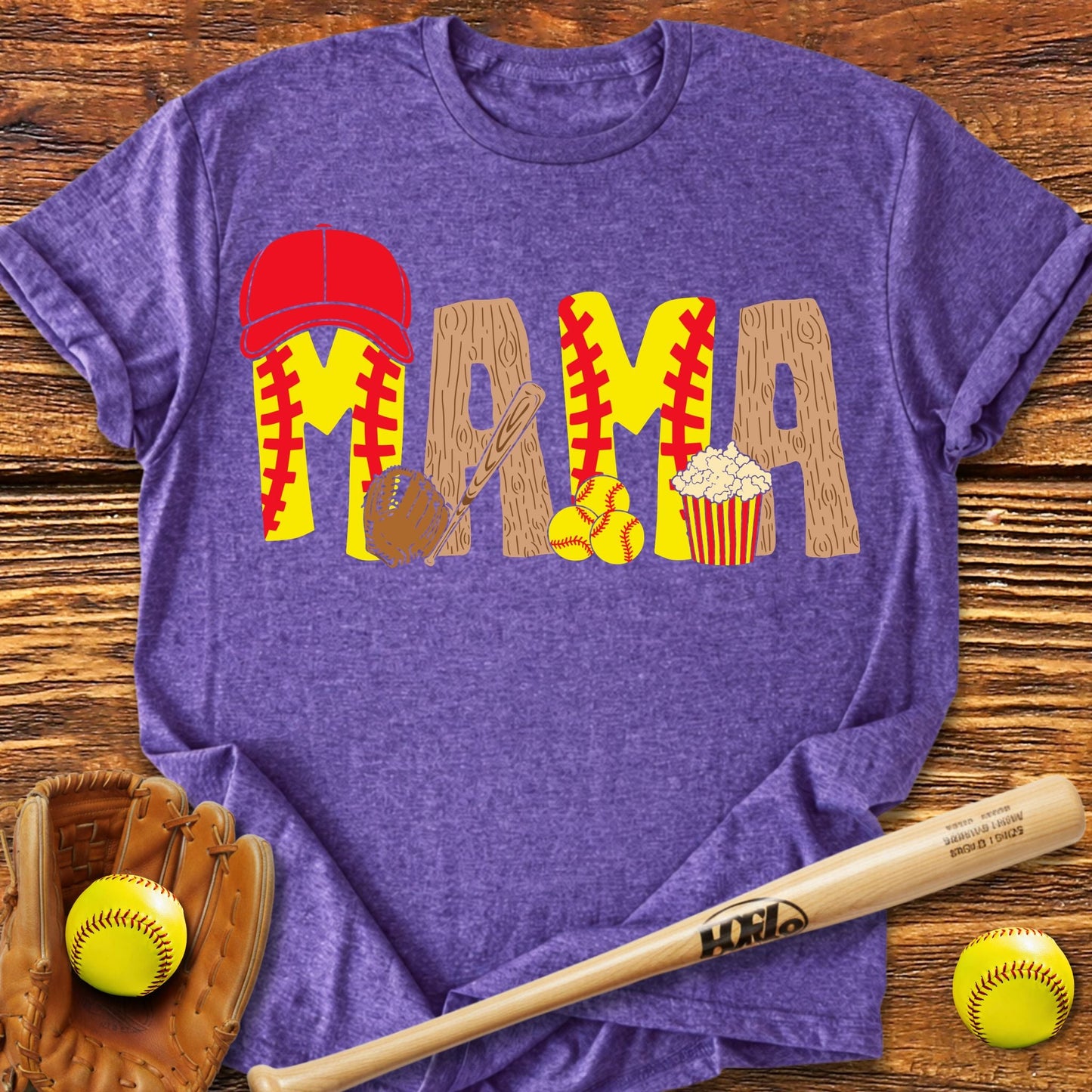 Softball Mama T-Shirt - HomeRun PrintsT-Shirt