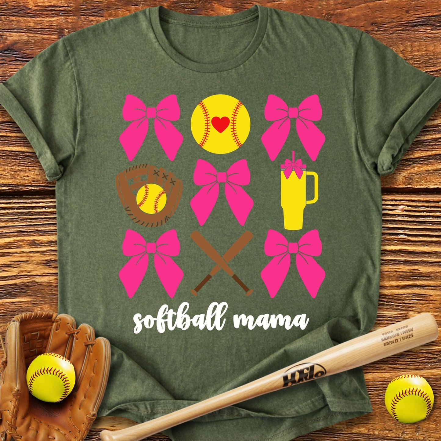 Softball Mama T-Shirt - HomeRun PrintsT-Shirt