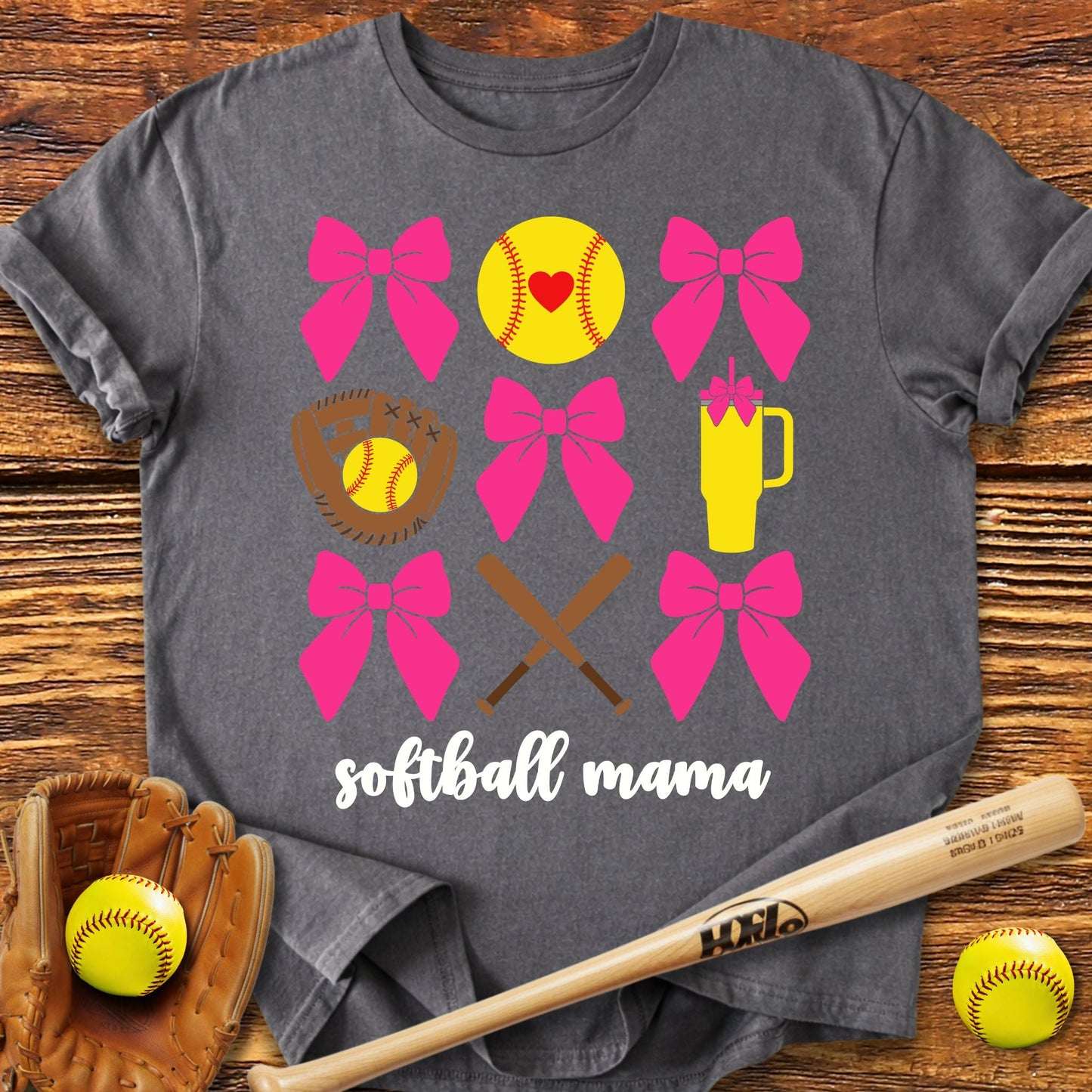 Softball Mama T-Shirt - HomeRun PrintsT-Shirt