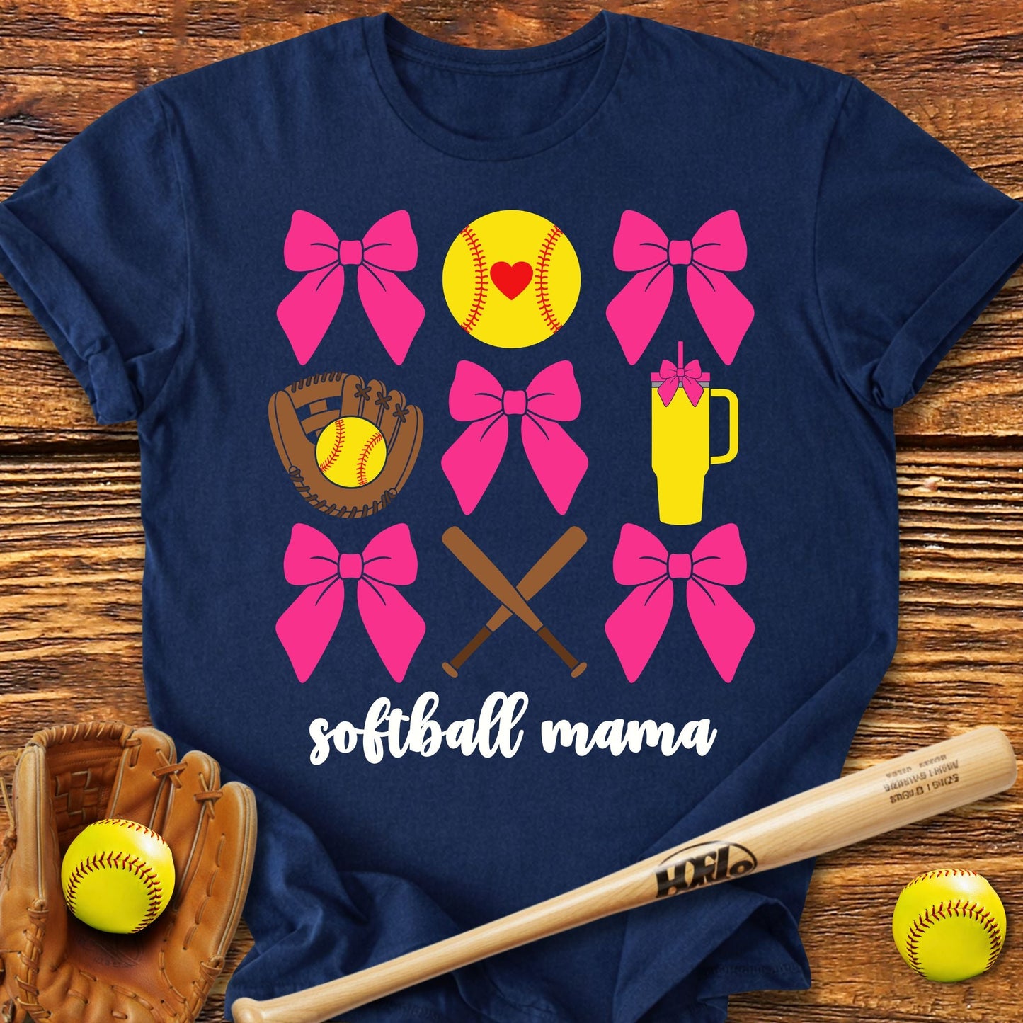 Softball Mama T-Shirt - HomeRun PrintsT-Shirt
