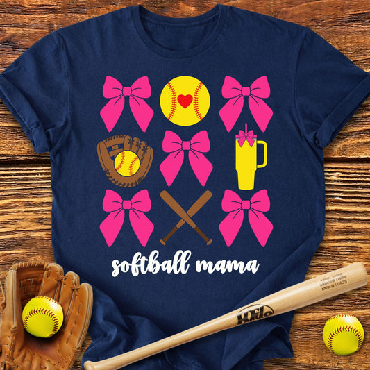 Softball Mama T-Shirt - HomeRun PrintsT-Shirt
