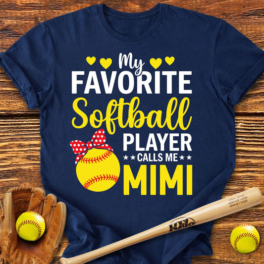 Softball Mimi T-Shirt - HomeRun PrintsT-Shirt