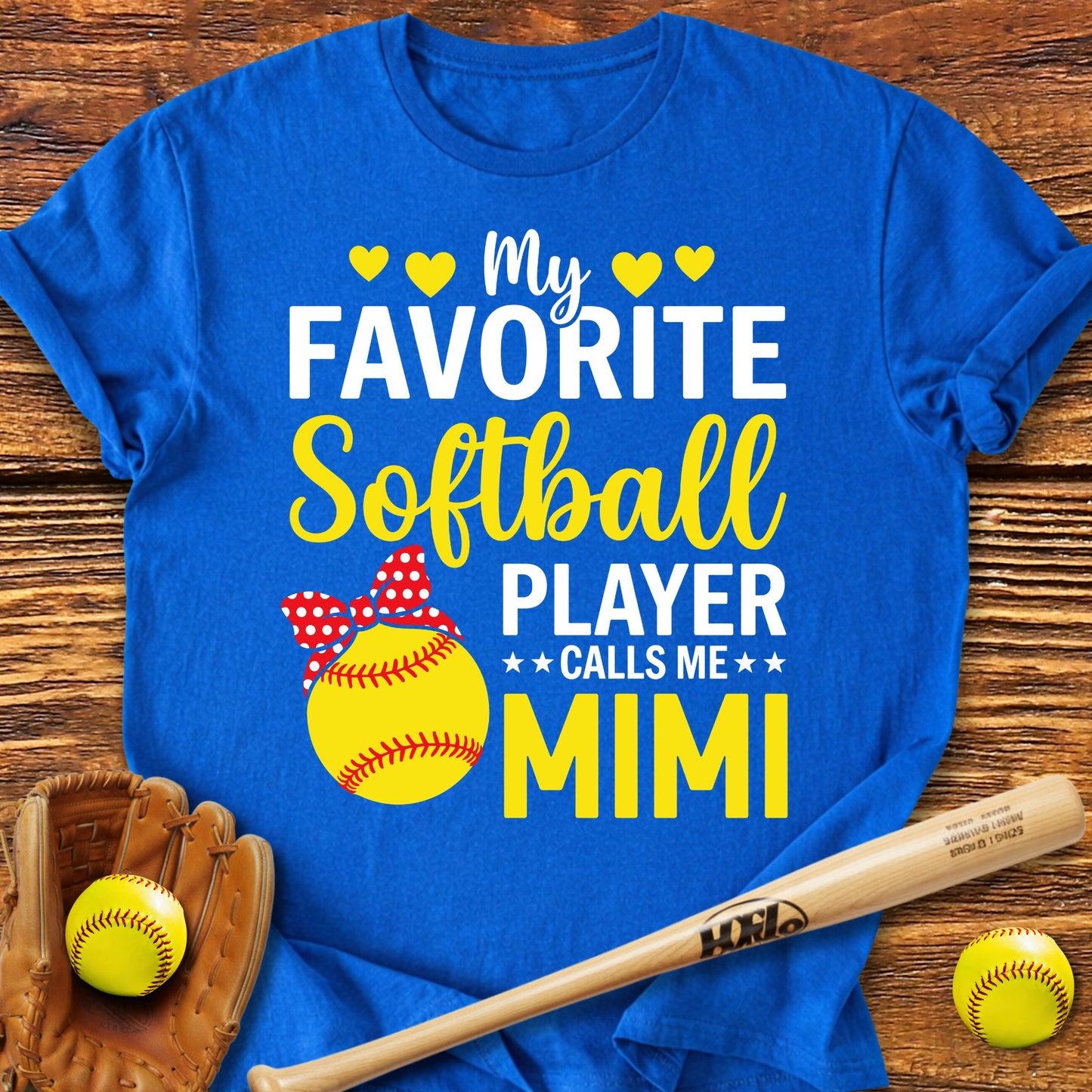 Softball Mimi T-Shirt - HomeRun PrintsT-Shirt