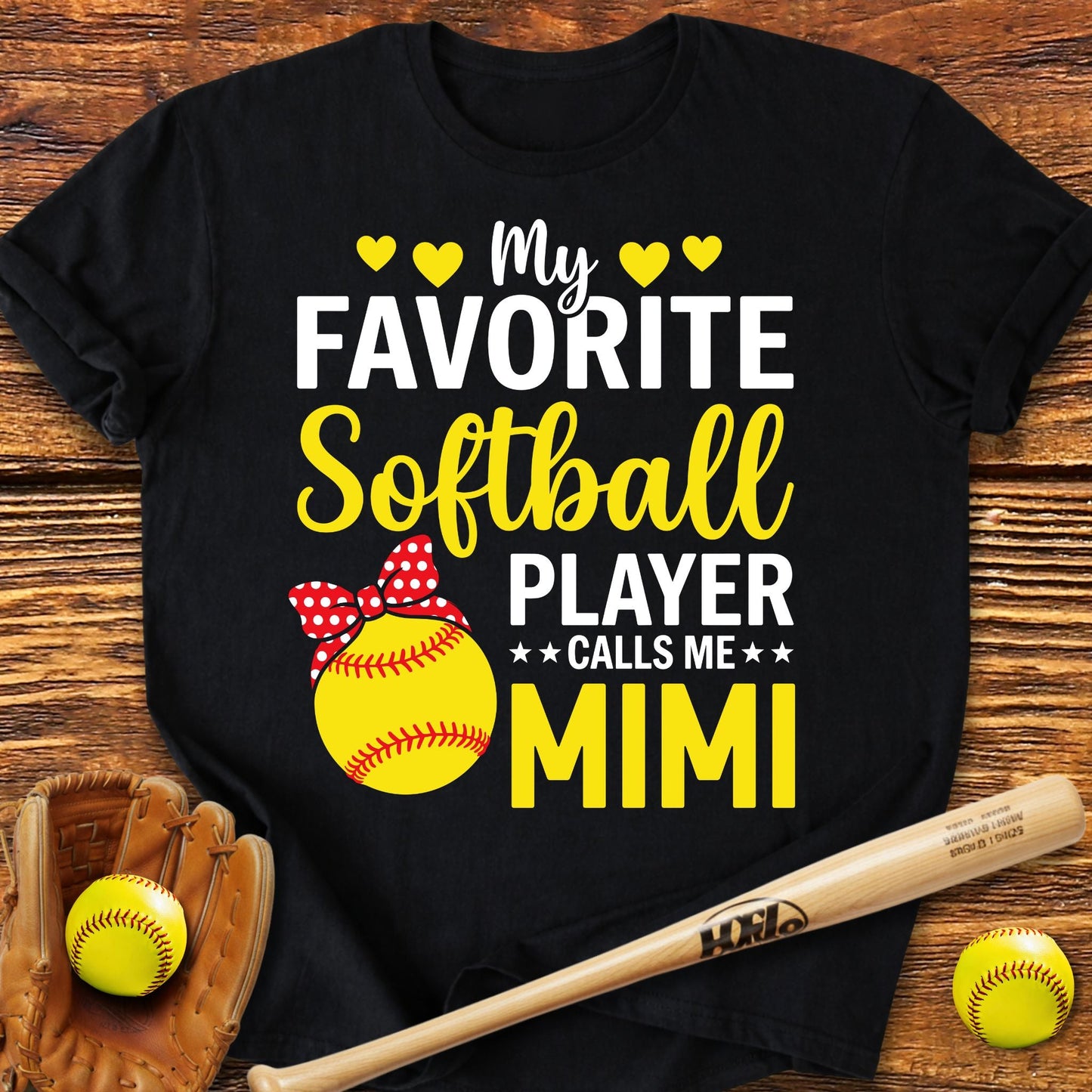 Softball Mimi T-Shirt - HomeRun PrintsT-Shirt