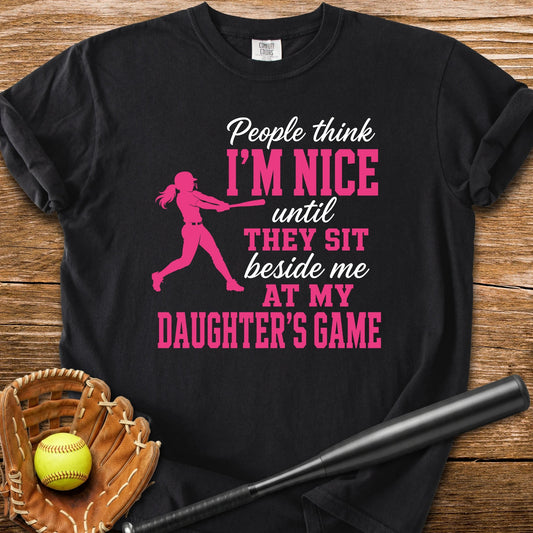Softball Mom Attitude - HomeRun PrintsComfort Colors