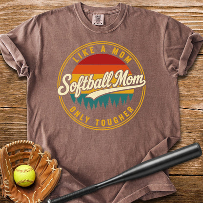 Softball Mom Badge - HomeRun PrintsComfort Colors