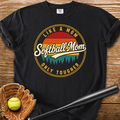 Softball Mom Badge - HomeRun PrintsComfort Colors