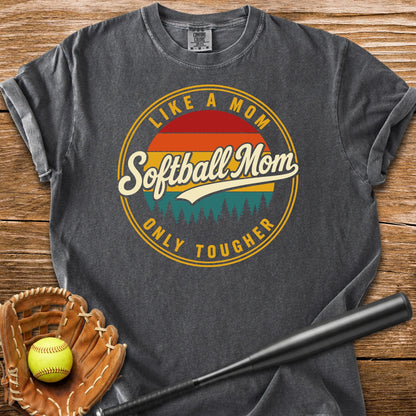 Softball Mom Badge - HomeRun PrintsComfort Colors