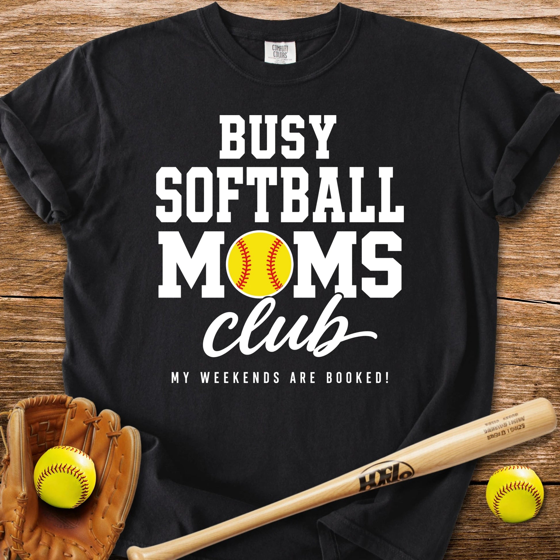 Softball Mom Club - HomeRun PrintsComfort Colors