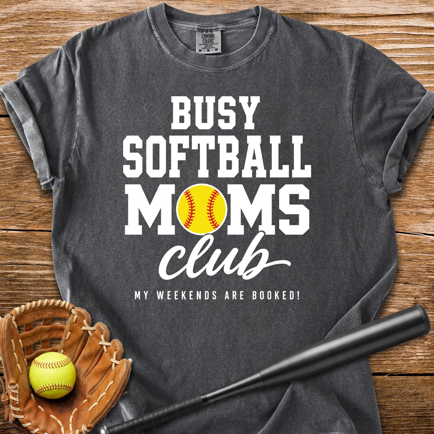 Softball Mom Club - HomeRun PrintsComfort Colors