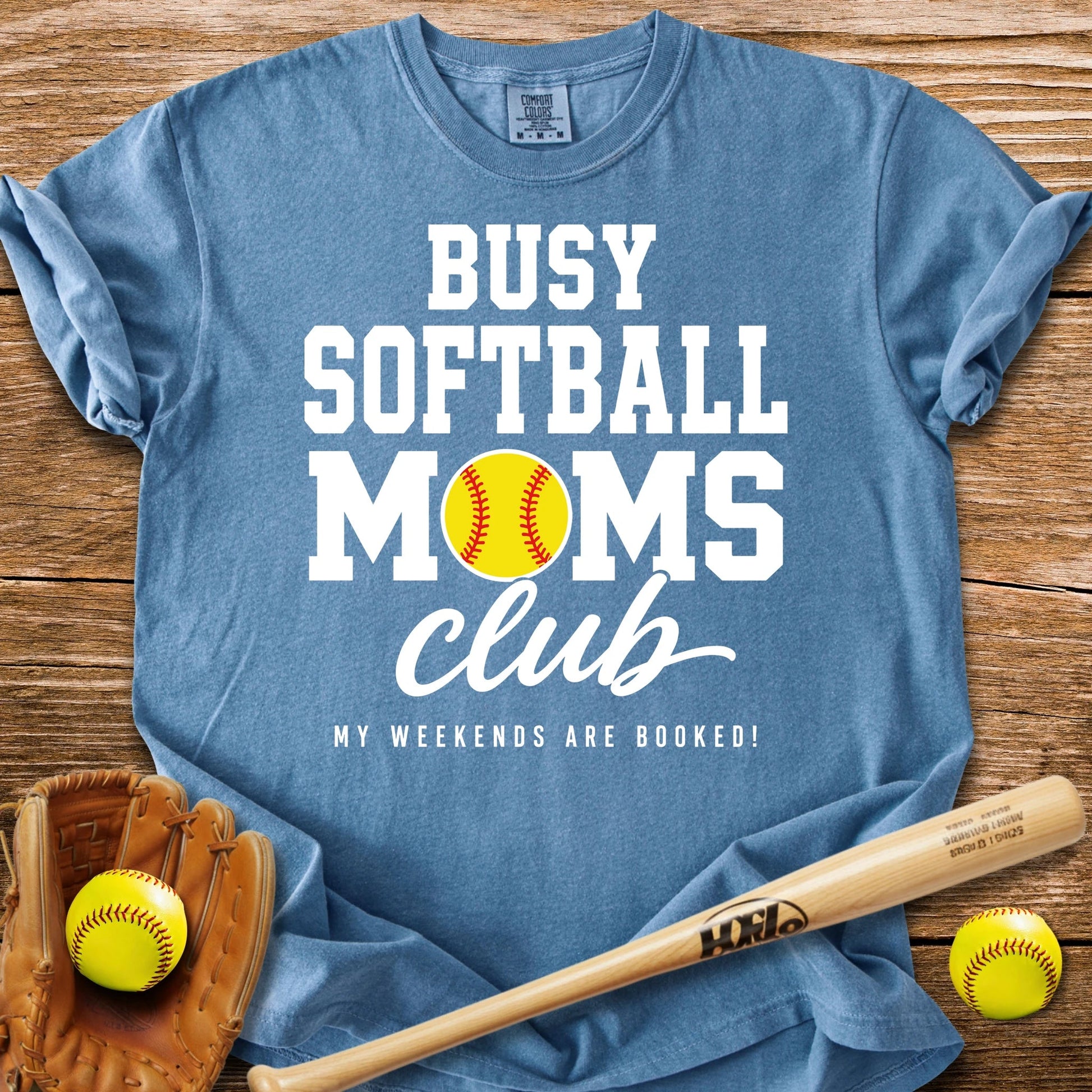 Softball Mom Club - HomeRun PrintsComfort Colors