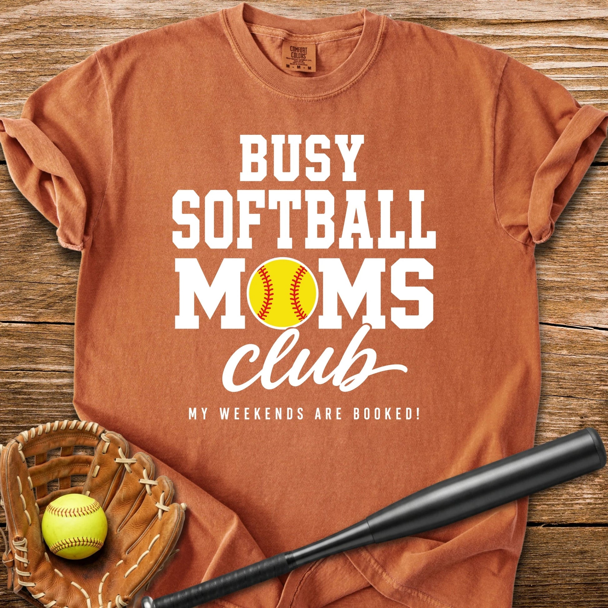 Softball Mom Club - HomeRun PrintsComfort Colors