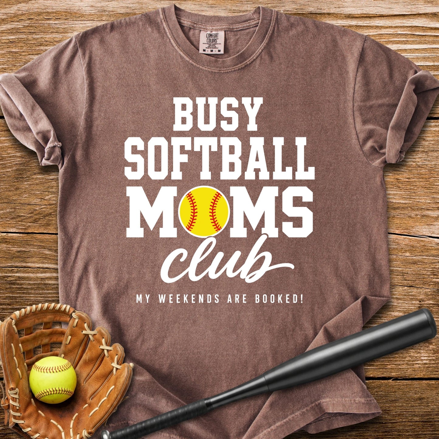 Softball Mom Club - HomeRun PrintsComfort Colors