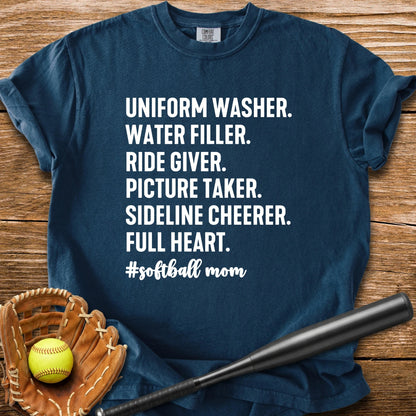 Softball Mom Does It - HomeRun PrintsComfort Colors