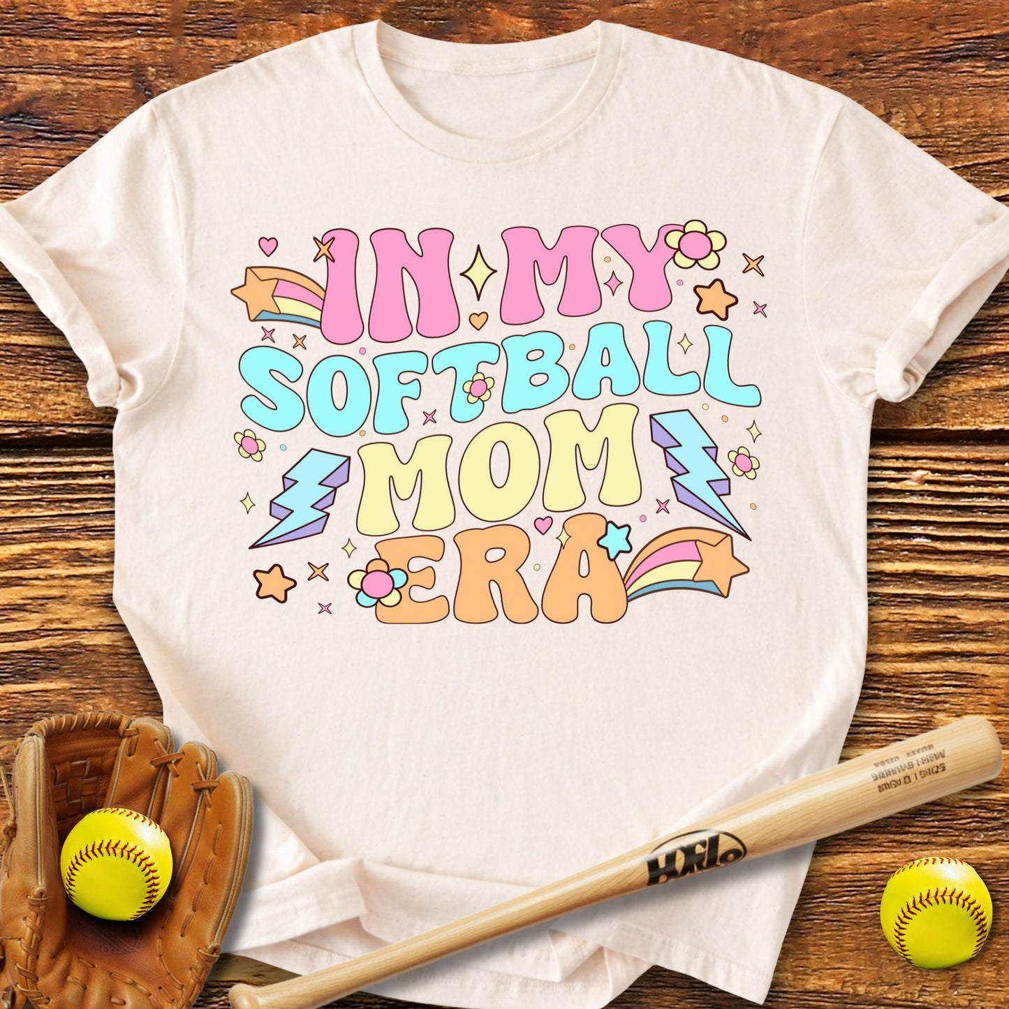 Softball Mom Era T-Shirt - HomeRun PrintsT-Shirt