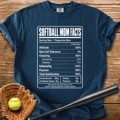 Softball Mom Facts - HomeRun PrintsComfort Colors