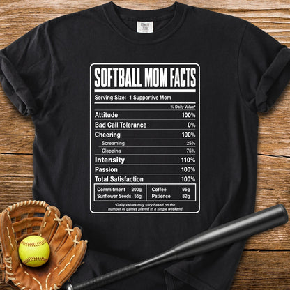 Softball Mom Facts - HomeRun PrintsComfort Colors