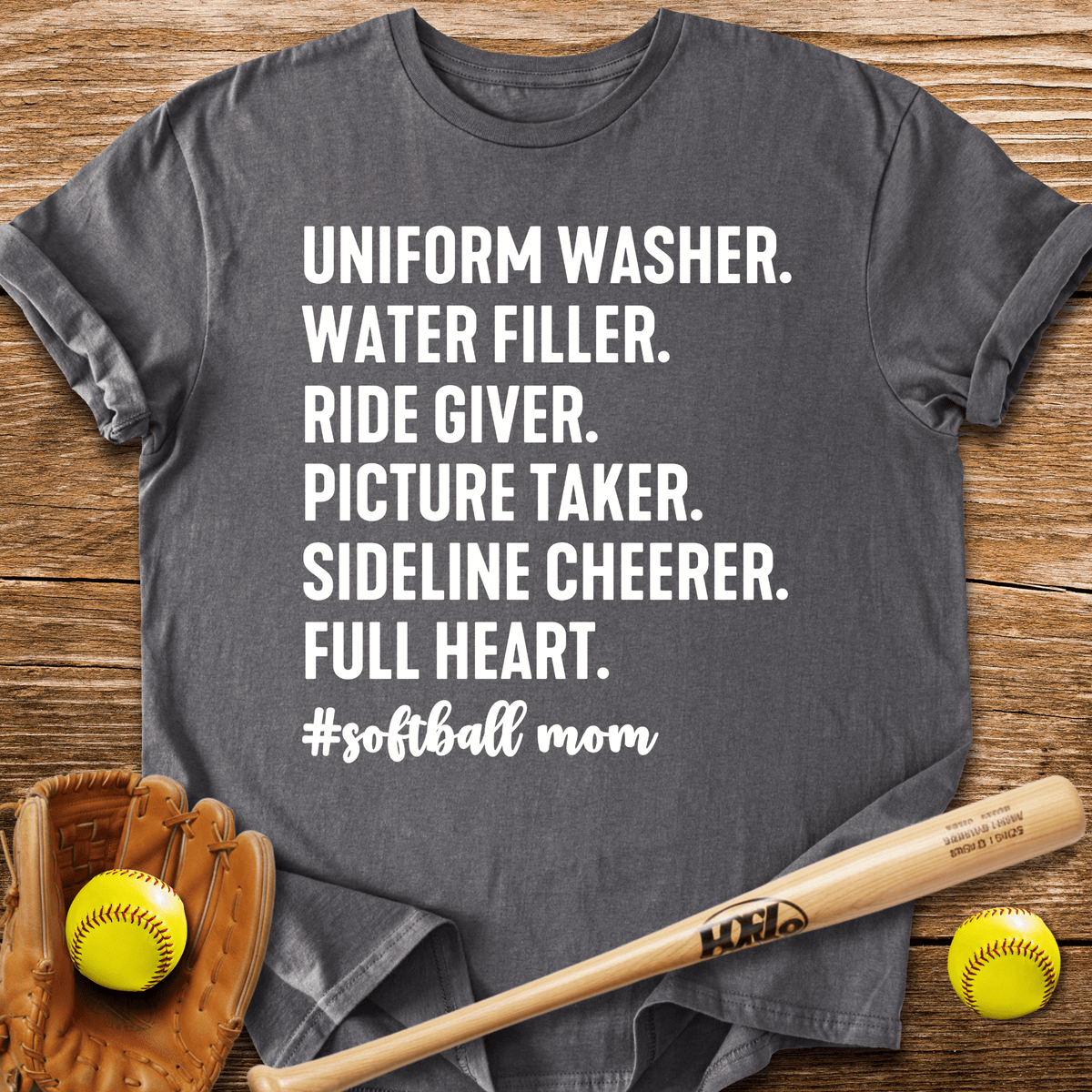 Softball Mom Job T-Shirt - HomeRun PrintsT-Shirt