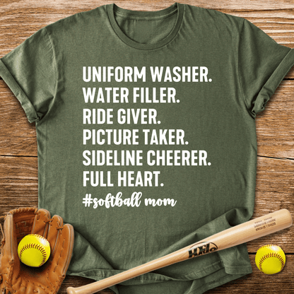 Softball Mom Job T-Shirt - HomeRun PrintsT-Shirt