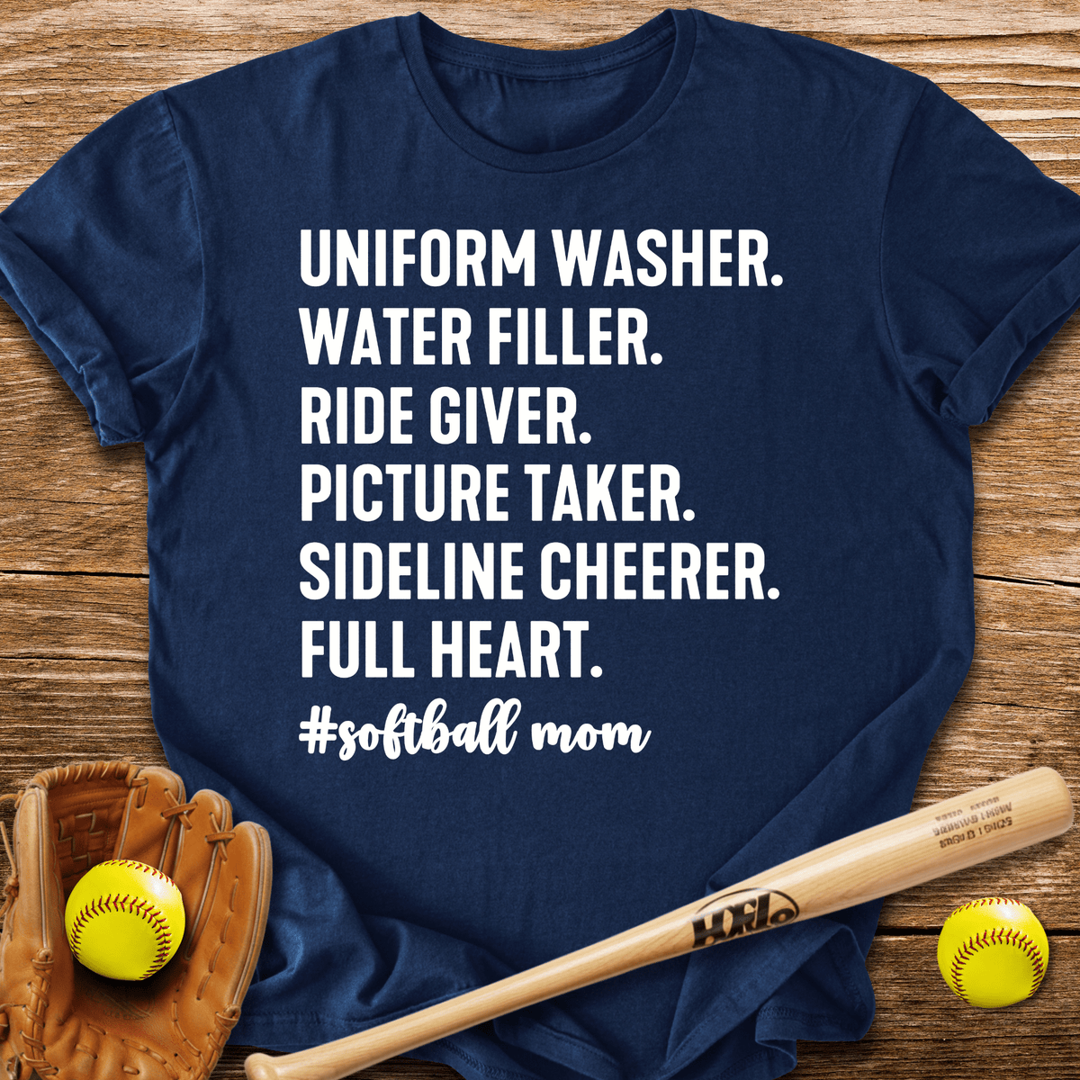Softball Mom Job T-Shirt - HomeRun PrintsT-Shirt