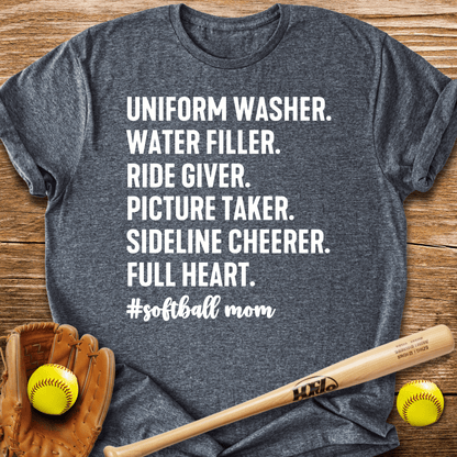 Softball Mom Job T-Shirt - HomeRun PrintsT-Shirt