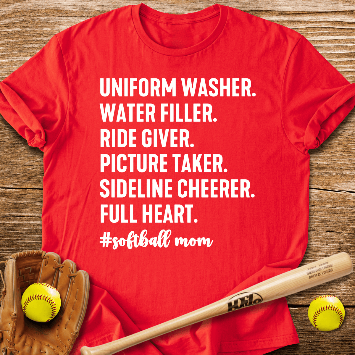 Softball Mom Job T-Shirt - HomeRun PrintsT-Shirt