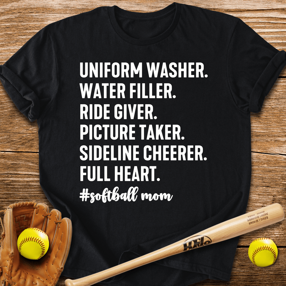 Softball Mom Job T-Shirt - HomeRun PrintsT-Shirt