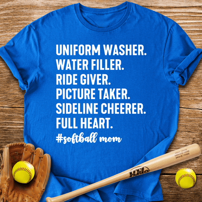 Softball Mom Job T-Shirt - HomeRun PrintsT-Shirt