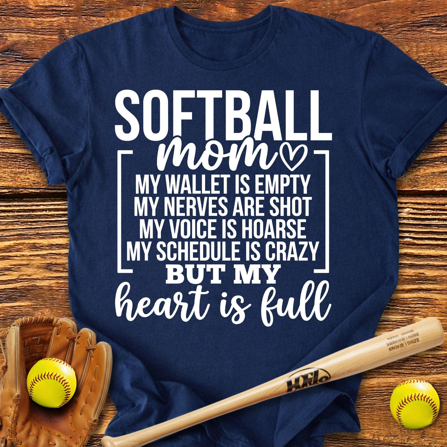 Softball Mom T-Shirt - HomeRun PrintsT-Shirt