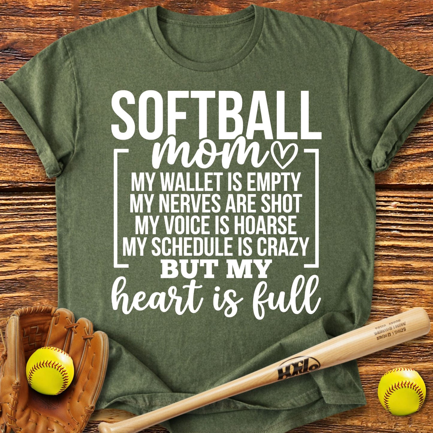 Softball Mom T-Shirt - HomeRun PrintsT-Shirt