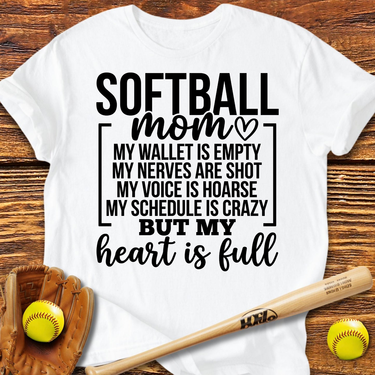 Softball Mom T-Shirt - HomeRun PrintsT-Shirt