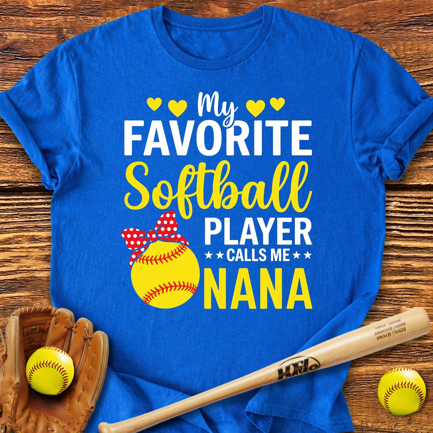 Softball Nana T-Shirt - HomeRun PrintsT-Shirt