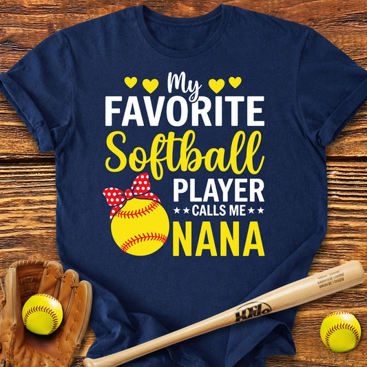 Softball Nana T-Shirt - HomeRun PrintsT-Shirt