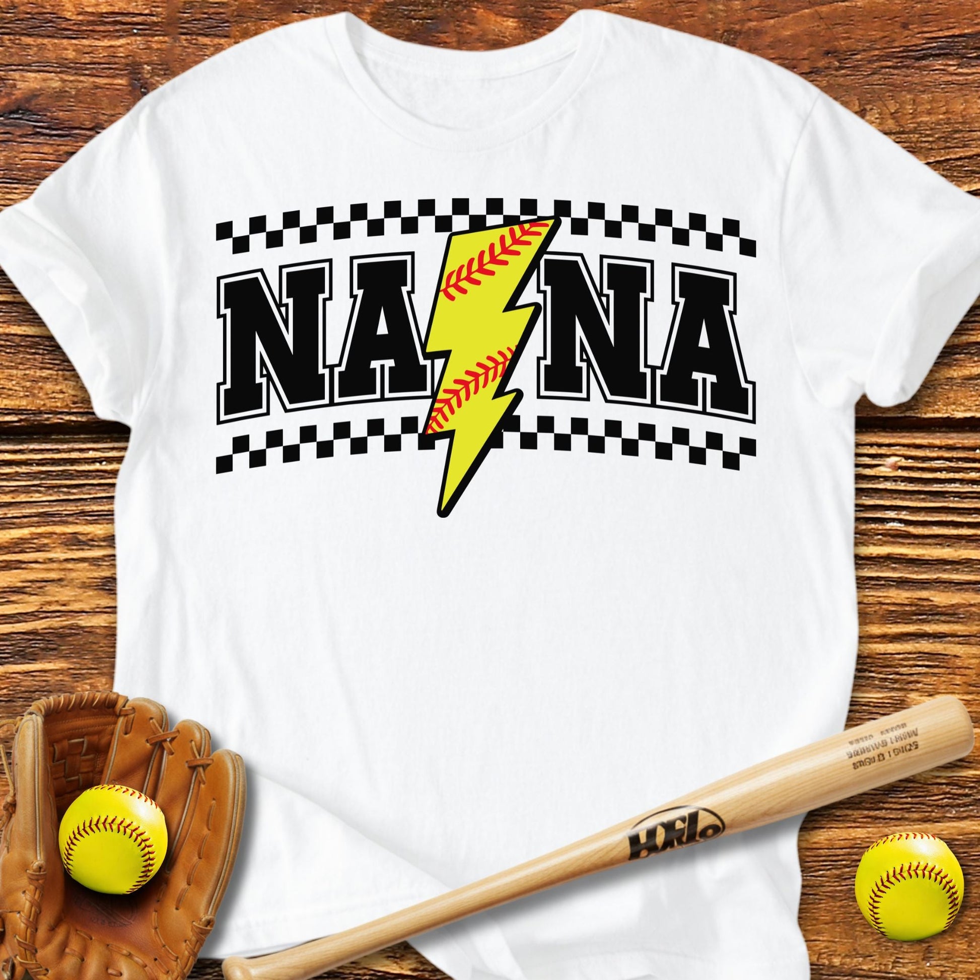 Softball Nana T-Shirt - HomeRun PrintsT-Shirt