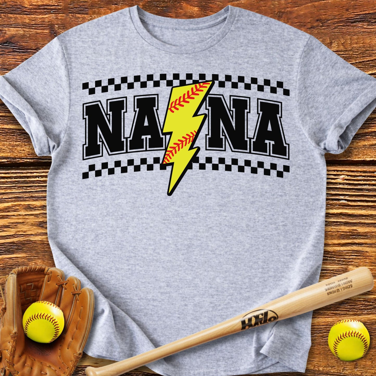 Softball Nana T-Shirt - HomeRun PrintsT-Shirt
