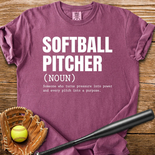 Softball Pitcher - HomeRun PrintsComfort Colors