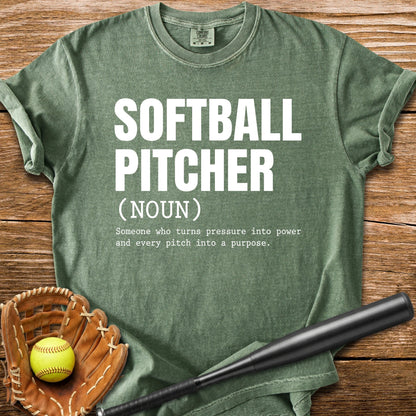 Softball Pitcher - HomeRun PrintsComfort Colors
