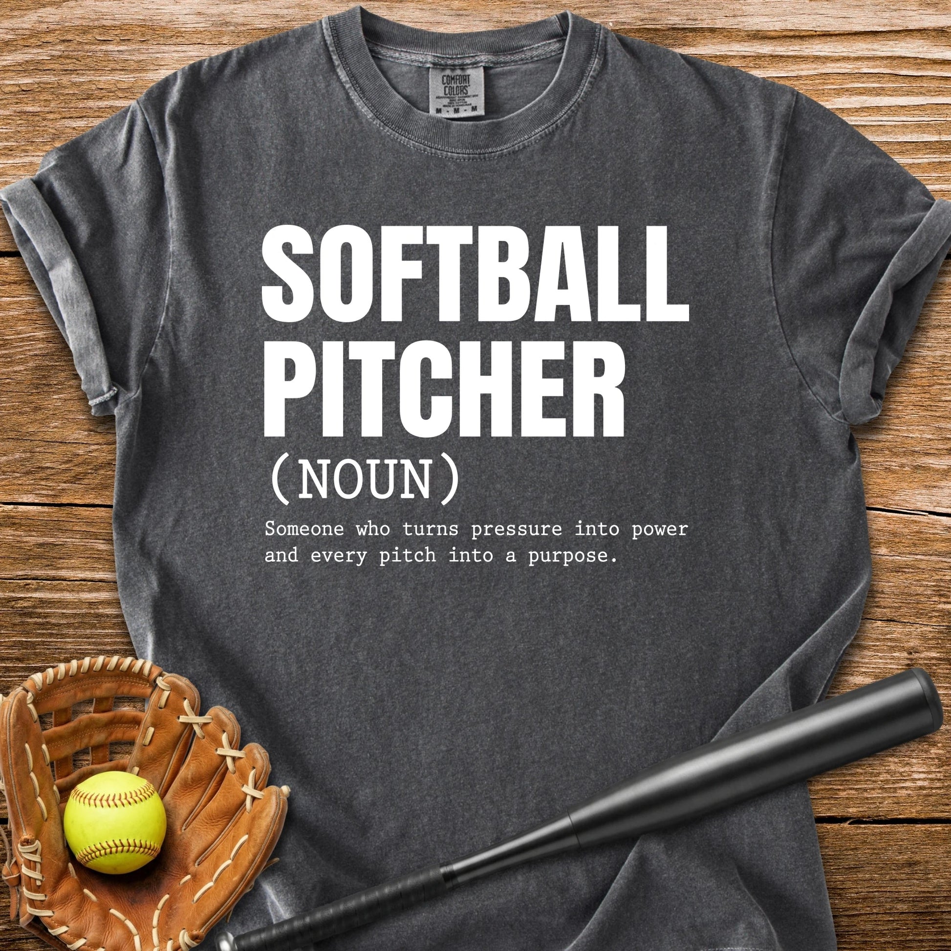 Softball Pitcher - HomeRun PrintsComfort Colors