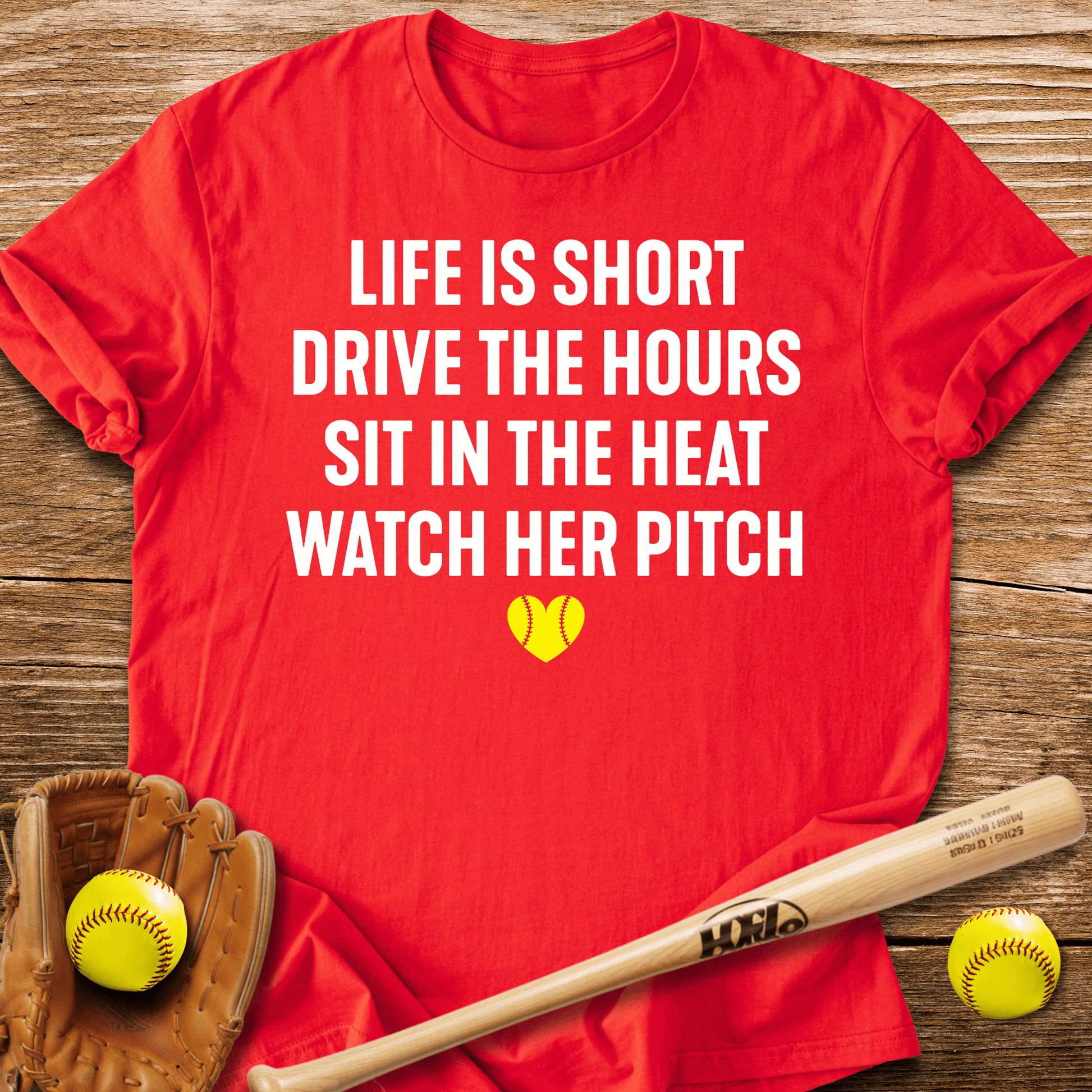 Softball Pitcher Parent T-Shirt - HomeRun PrintsT-Shirt