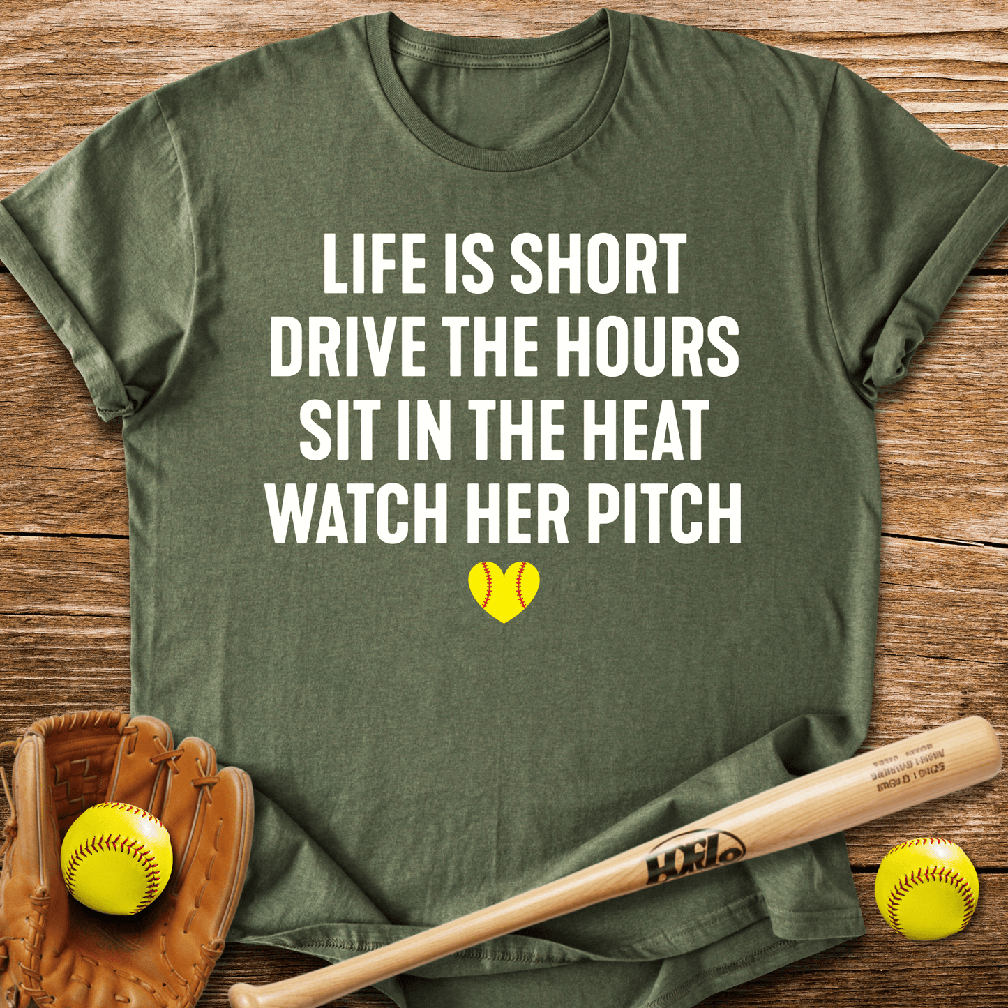 Softball Pitcher Parent T-Shirt - HomeRun PrintsT-Shirt