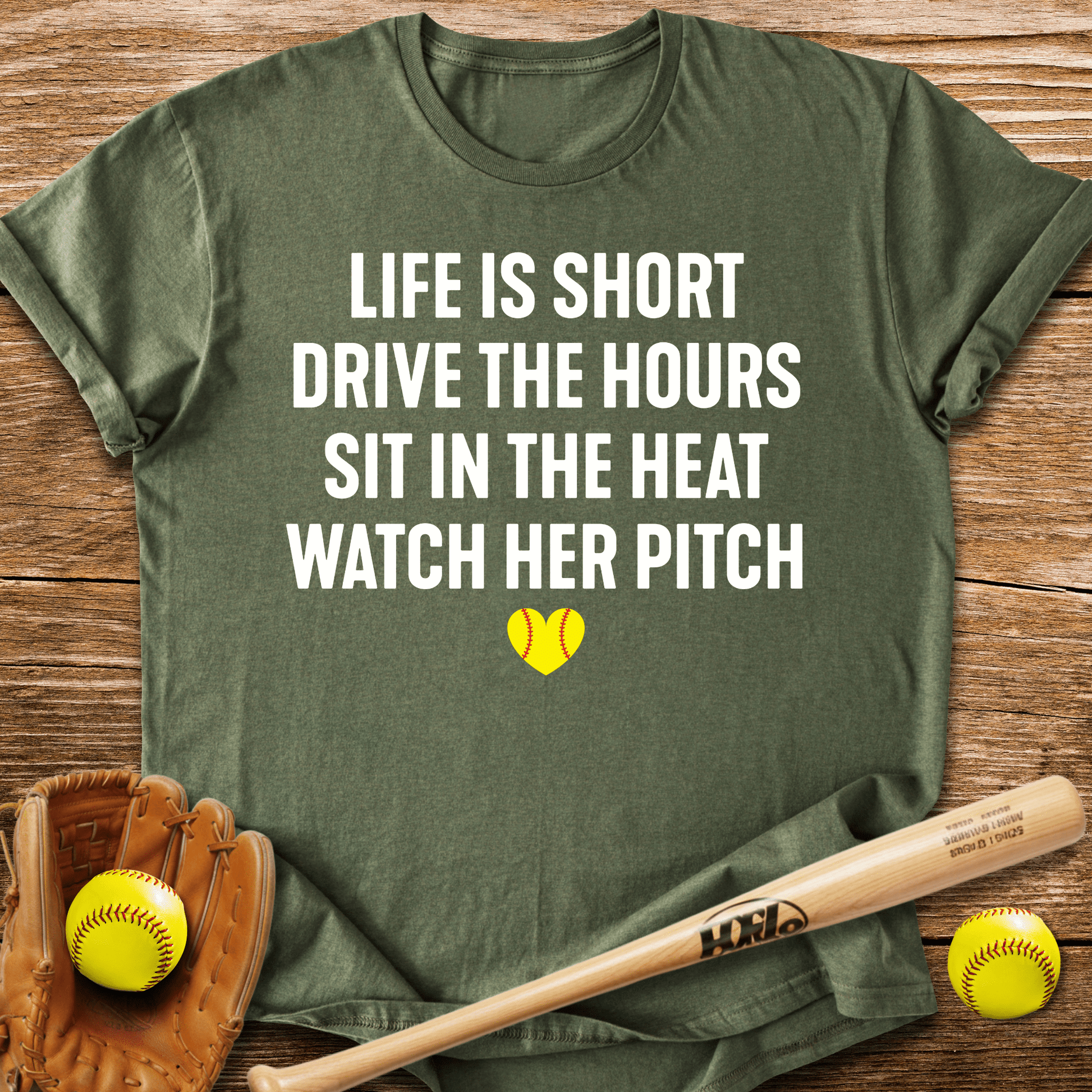 Softball Pitcher Parent T-Shirt - HomeRun PrintsT-Shirt