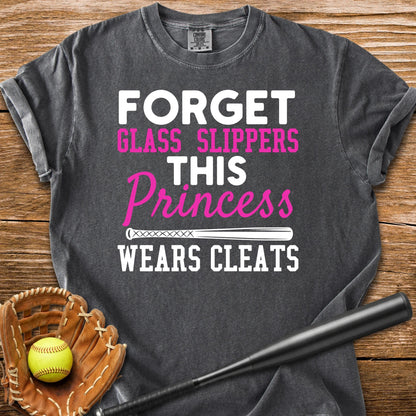 Softball Princess Cleats - HomeRun PrintsComfort Colors
